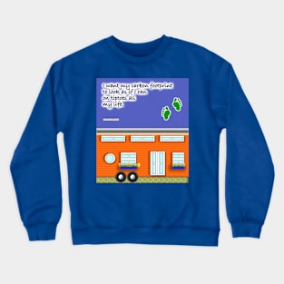 Tiny HJouse Orange Crewneck Sweatshirt